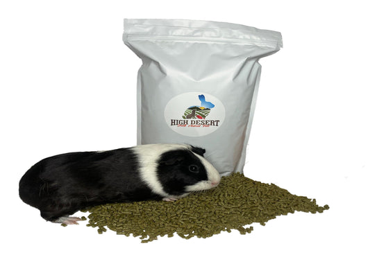 High Desert Complete Guinea Pig Feed โ dust-free nutritious pellets
