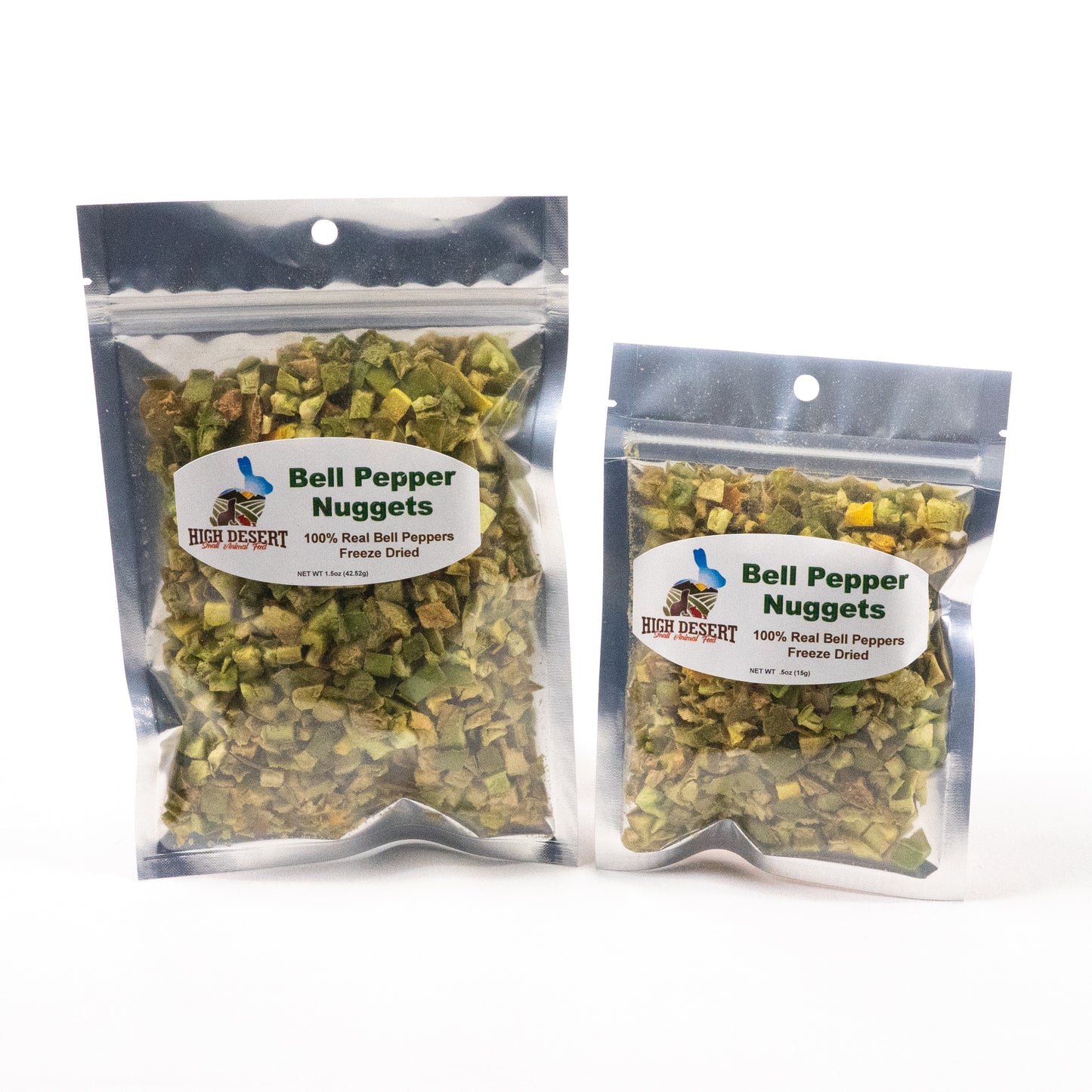Freeze-dried bell pepper snack for pets – 5 oz