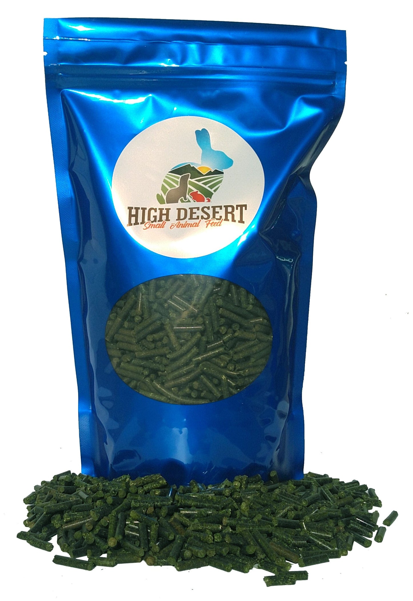 All-natural timothy grass pellets – high fiber small pet feed