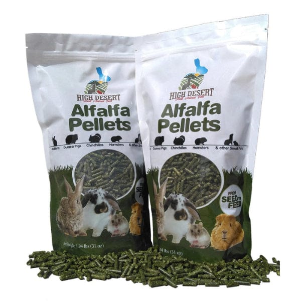 High Desert Alfalfa Pellets - Premium 100% Alfalfa Feed