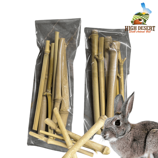 Bamboo Chew Treat Sticks for Small Pets | Natural Enrichment Chews