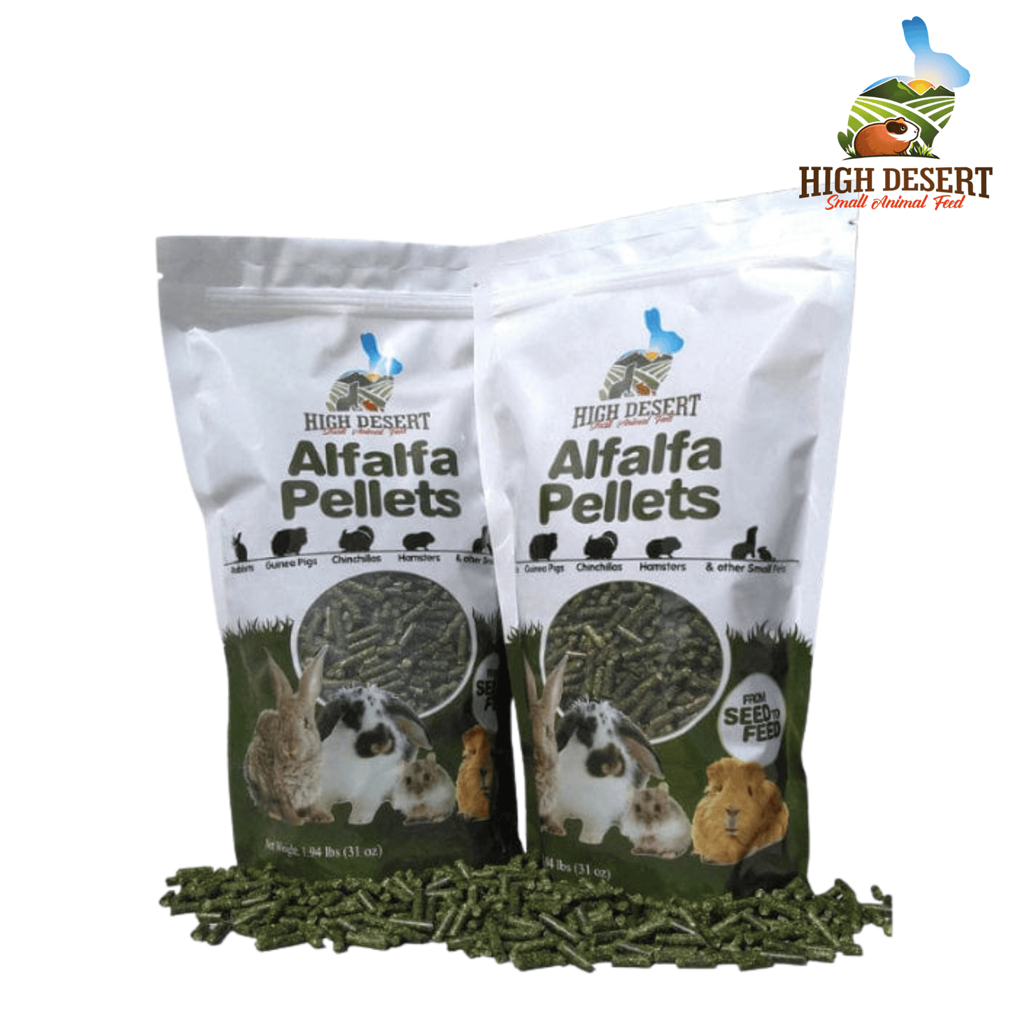 100% pure alfalafa pellets
