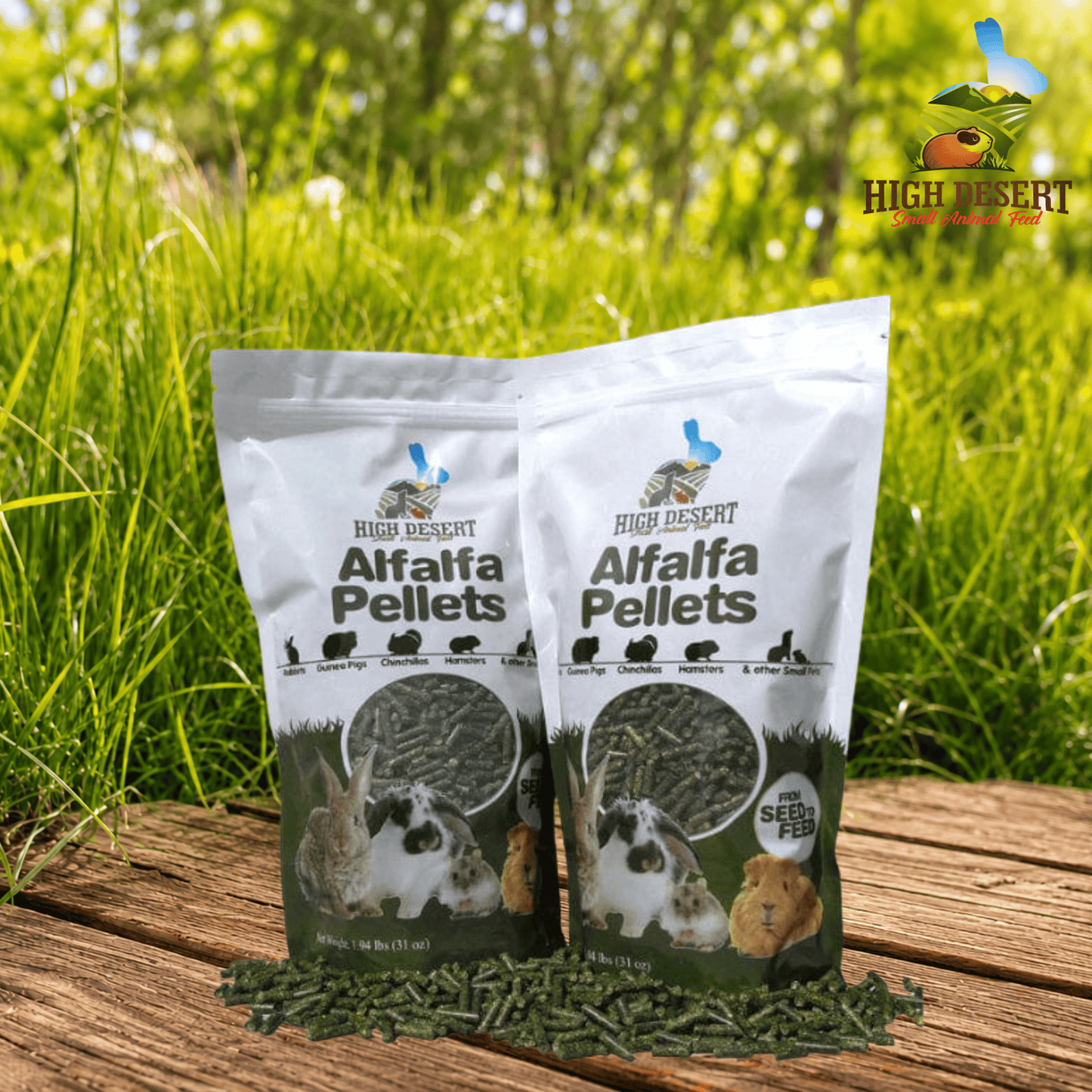 100% Pure Alfalfa Pellets