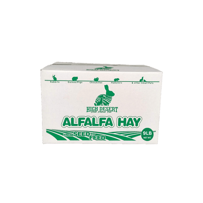 100% Pure Alfalfa Hay for Rabbits, Guinea Pigs, & Small Pets