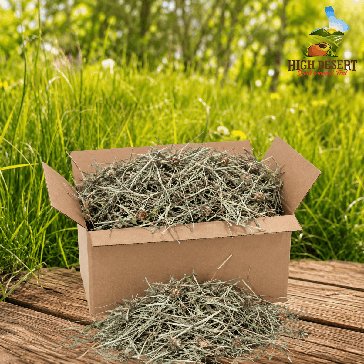 Premium Meadow Grass Hay for Rabbits, Guinea Pigs & Small Pets