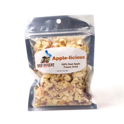 5 oz bag of freeze-dried apple slices for small pets