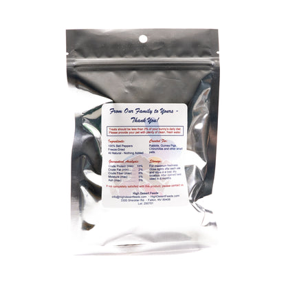 High Desert freeze-dried bell peppers – 5 oz