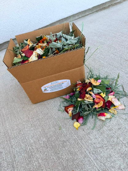 High Desert Natural Forage Blend in a Box for Rabbits, Guinea Pigs & Small Pets